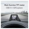 HUD OBD2+GPS On-board Computer RPM Turbo Pressure Oil Water Temp Digital Dashboard Gps Speedometer For Motorcycle Car view 4