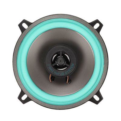 Cuifati 5 Inch Car Subwoofer, High Power Bass Surround Sound Stereo Speaker System Coaxial Car Speaker, 87dB for Car Stereo Systems