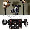 Adjustable Friction Articulating Magic Arm, 360 Degree Super Clamp Camera Mount with 1/4 Inch Screw Mout, Magic Arm Butterfly Clip, for Field Monitors, LED Lights, Audio Equipment view 4