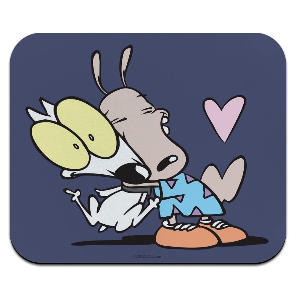 Rocko's Modern Life Hug Low Profile Thin Mouse Pad Mousepad