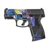 MightySkins Glossy Glitter Skin Compatible with Taurus G3C 9mm Luger - Midnight Mischief | Protective, Durable High-Gloss Glitter Finish | Easy to Apply, Remove, and Change Styles | Made in The USA view 1