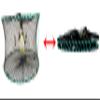 KUFA Sports Foldable Prawn Trap (Stretched Mesh Size:1-1/8") with 400' Rope, Yellow Float, Bait Bag & Harness Combo (PRN58+PALH3) view 2