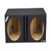12" Dual Center Vented Ported Sub Box Subwoofer Enclosure Speaker Box Car Audio view 1