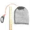 2-Pack of KUFA Sports Foldable Prawn Trap (Stretched Mesh Size:1-3/4") with 400' Rope, Yellow Float, Plastic Vented Bait Cage & Harness Combo (PRN59+PBMH30Y) x2 view 4