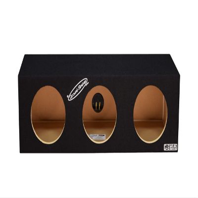 8" Triple Sealed Sub Box Subwoofer Enclosure Made by Ground Shaker Speaker Box