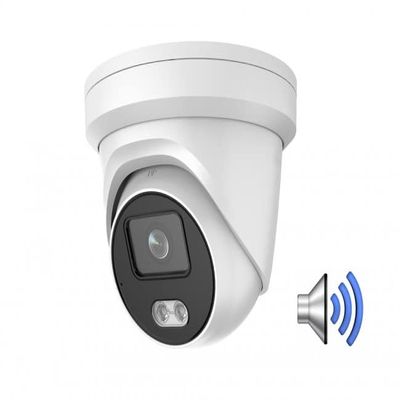 Security Camera 4MP 24/7 Full Time Color Fixed Turret Network Camera LU-2.8
