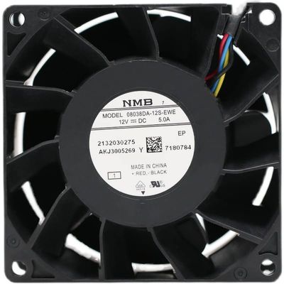 08038DA-12S-EWE Fan for 12V 0.50A 8CM 4-pin Cooling Fan