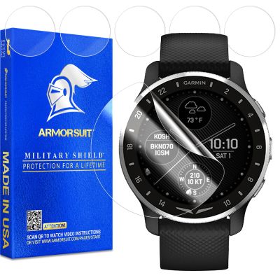 ArmorSuit 6 Pack for Garmin D2 Air X10 Aviator 33mm Screen Protector MilitaryShield HD Clear Film - Made in USA