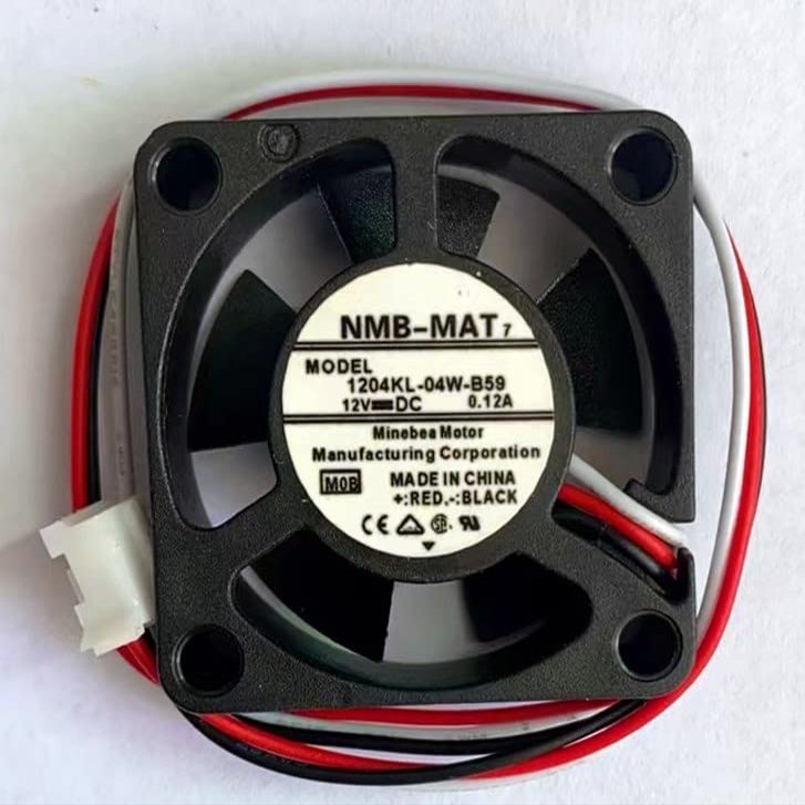 1204KL-04W-B59 Fan for 12V 0.12A 3CM 3-Wire Cooling Fan