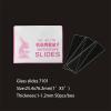 Microscope Kit 7101 7105 18 * 18 20 * 20 22 * 22 24 * 24 100pcs Transparent Slides Blank Microscope Glass Slides Microscope Lens Adapters (Warna : 7101) view 2