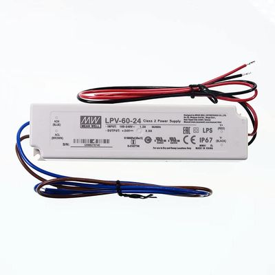 Mean Well LPV-60-24 60W 24V 2.5A Switching Power Supply