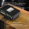 Centopto Industrial 14-Port Ethernet Switch - 8x RJ45 10/100/1000Mbps, 4x SFP, 2x 10G SFP+, DIN Rail Mount, Unmanaged, 10Gbps Fiber view 3