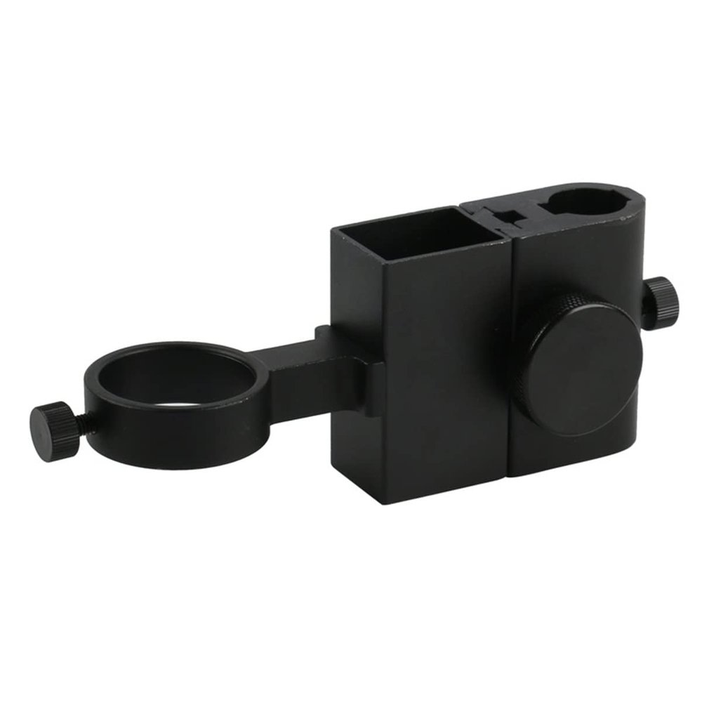 Microscope Accessories Kit Metal Industrial Digital Camera Stand 40mm/50mm Ring C Mount Lens Focusing Holder Microscope Slides (Color : 42mm Focus Holder)