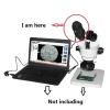 Microscope Accessories Kit 8.0MP USB Microscope Camera Video Digital Eyepiece Camera for Microscope with Adapter Rings Microscope Slides view 2