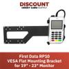 DCCStands First Data RP10 PIN Pad VESA Flat Mounting Bracket for 19" - 23" Monitor, Screw-in Installation, Black view 2