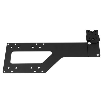 DCCStands Ingenico Lane/3000/5000/7000/8000 PIN Pad VESA Flat Mounting Bracket for 19" - 23" Monitor, Screw-in Installation, Black