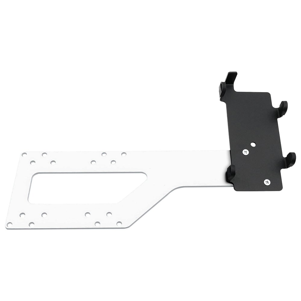 DCCStands First Data FD35/FD40 PIN Pad Universal VESA Flat Mounting Bracket for 19" - 23" Monitor, Screw-in Installation, White