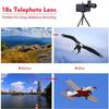 Feiyx Phone Lens Phone Camera Lens, High Power Monocular with Smartphone Holder & Tripod,for Bird Watching, Camping, Hiking view 4