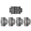 PGFUN Wire Loom Tee Connector Openable Convolute Tubing T Fitting for 3/8" Conduit (5-Pack) view 1