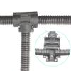 PGFUN Wire Loom Tee Connector Openable Convolute Tubing T Fitting for 3/8" Conduit (5-Pack) view 2