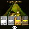 FLYHOOM USB Rechargeable Light Bulbs with Remote Timer, 5 Light Modes, Daylight & Amber Light,1800mAh Rechargeable LED Light Bulb for Camping, Hiking, Emergency view 4