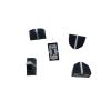 100PC DBX2231 equalizer push cap 11MMX9MM hole 4MM Black 3 view 1