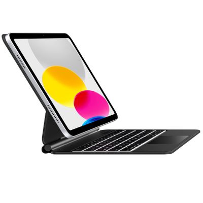 typecase Edge Slim Magnetic Backlit Keyboard Case for iPad 10th Generation (10.9-inch, 2022) - Wireless Cover with Keypad & Multi-Touch Trackpad Compatible with Apple iPad 10 Gen 10.9