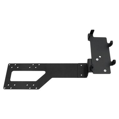 DCCStands Pax S300/SP30 PIN Pad VESA Lift Mounting Bracket for 19" - 23" Monitor, Long S-Bracket, Screw-in Installation, Black