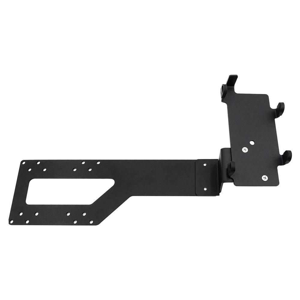 DCCStands Pax S300/SP30 PIN Pad VESA Lift Mounting Bracket for 19" - 23" Monitor, Long S-Bracket, Screw-in Installation, Black