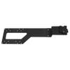 DCCStands Ingenico Lane/3000/5000/7000/8000 PIN Pad VESA Lift Mounting Bracket for 19" - 23" Monitor, Long S-Bracket, Screw-in Installation, Black view 1
