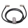 SZRMCC 12G HD SDI Video Cable Right Angle BNC Male to Male Connectors 4K Coaxial Cable LV-61S 75 ohm for ARRI RED Camera Monitor Blackmagic HyperDeck (2m/6.5ft) view 4