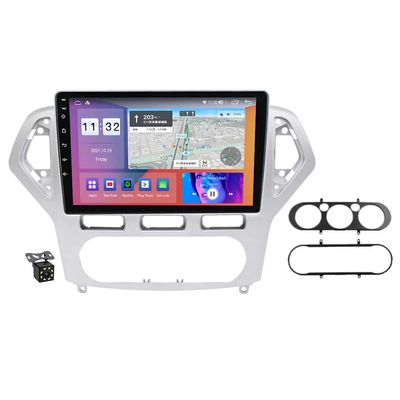 9 Inch Android 11 Car Stereo for Ford Mondeo 4 Mk4 2006-2010 Car Radio Multimedia Player with GPS Navigation/Bluetooth/FM/Mirror Link/Carplay/Steering Wheel Control+Backup Camera,M700s/8+128g