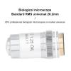 100X Achromatic Objective Lens, 20.2MM High Magnification Microscope Interface, Automatic Bounce Device, High Image Transmission, Suitable for Laboratory Research view 2