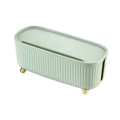 Cable Management Box Cable Organizer Box Cord Management Box Storage Bins with Lids Cord Organizer: Wire