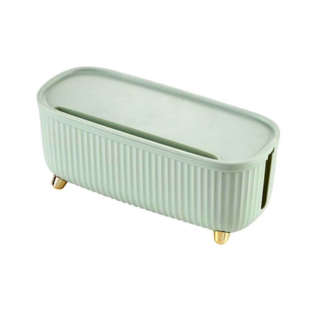 Cable Management Box Cable Organizer Box Cord Management Box Storage Bins with Lids Cord Organizer: Wire