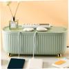 Cable Management Box Cable Organizer Box Cord Management Box Storage Bins with Lids Cord Organizer: Wire view 2