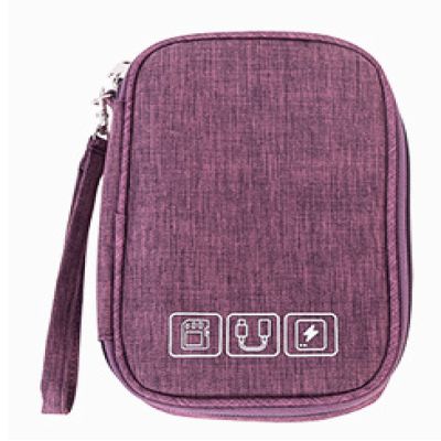 AAMMII Mini Multifunctional Digital Bag Cable Storage Bag Mobile Power Headphone Storage Bag