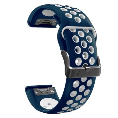 SKM Smart Watch Band Silicone Replacement Straps for Garmin Fenix 7 7X 6 6X Pro 5 5X Plus 3 3 HR 935 Wristband Band 22 26mm Bracelet (Color : Color H, Size : 26mm Fenix 7X)