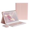 kaitesi Keyboard Case Mouse for iPad Air 11 inch (M3/M2)/ Air 5th 4th Generation 10.9"/ iPad Pro 11 4th/3rd/2nd/1st Gen Case with Magnetic Detachable Color Keyboard (Pink) view 1