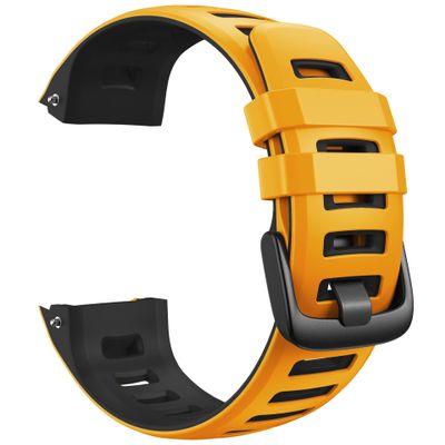 Wscebck Silicone Watchbands Straps for Garmin Instinct Smart Watch 22mm Replacement Band Wristband Bracelet Instinct/Esports/Tide/Solar (Color : Color F, Size : for Instinct Solar)