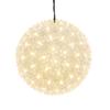 7.5" Warm White Starlight Sphere Ball Lights with Twinkle LED Lights, UL Certified and Commercial Grade Decorative Lighting, for Indoor and Outdoor Use. view 1
