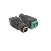 ZXMJYHK Barrel connectors 5.5 X 2.1mm Male and Female Power Plugs Jack Socket Adapter 5.5 * 2.1mm Plugs Jack Cable Connector for CCTV LED Strip Light (Color : 5male and 5 Female) view 4