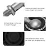 Acouto Rubber Foot Spike 3/8in Tripod Foot Pad Rubber Stainless Steel Non Slip 50mm Diameter Camera Tripod Foot Replacement view 3