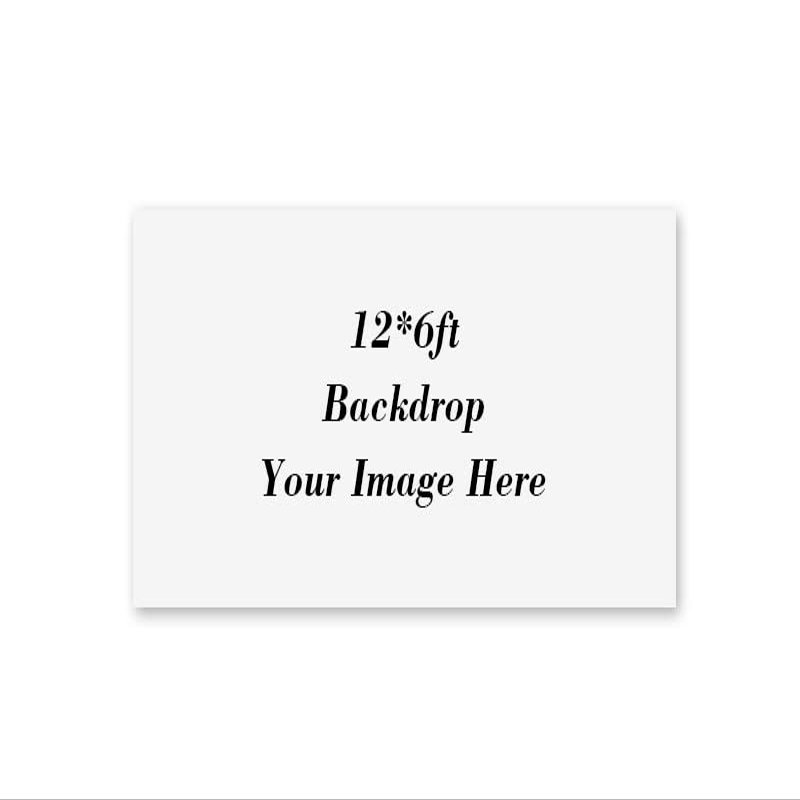 Yeele 12x6ft Custom Photography Backdrop Customize Personalized Photo Logo Text Background for Baby Shower Graduation Wedding Birthday Party Event Decoration Banner Portrait Photo Booth Props Vinyl