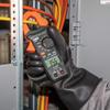 Klein Tools CL220 Digital Clamp Meter, Auto-Ranging 400 Amp AC, AC/DC Voltage, TRMS, Resistance, Continuity, NCVT Detection, and Temp & 69417 Rare-Earth Magnetic Hanger, with Strap view 4