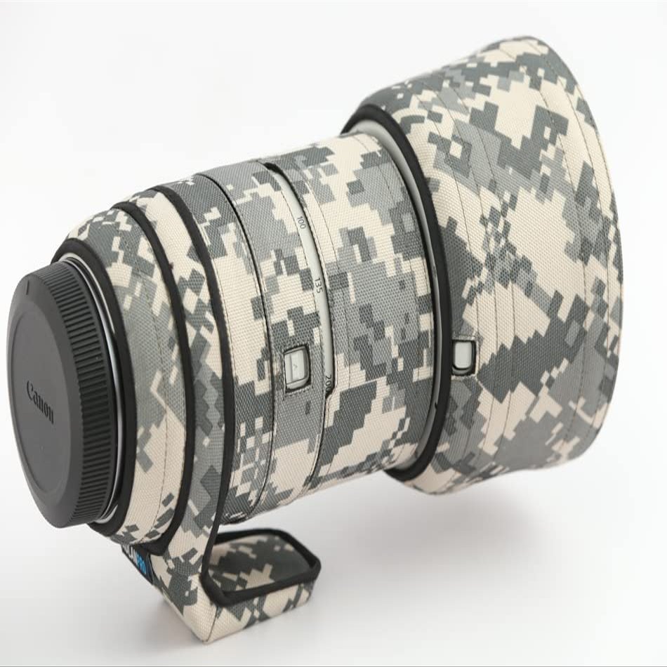 ROLANPRO Waterproof Lens Cover for Canon RF 70-200mm F2.8 L is USM Camouflage Rain Cover Lens Protective Case-#UPC Waterproof