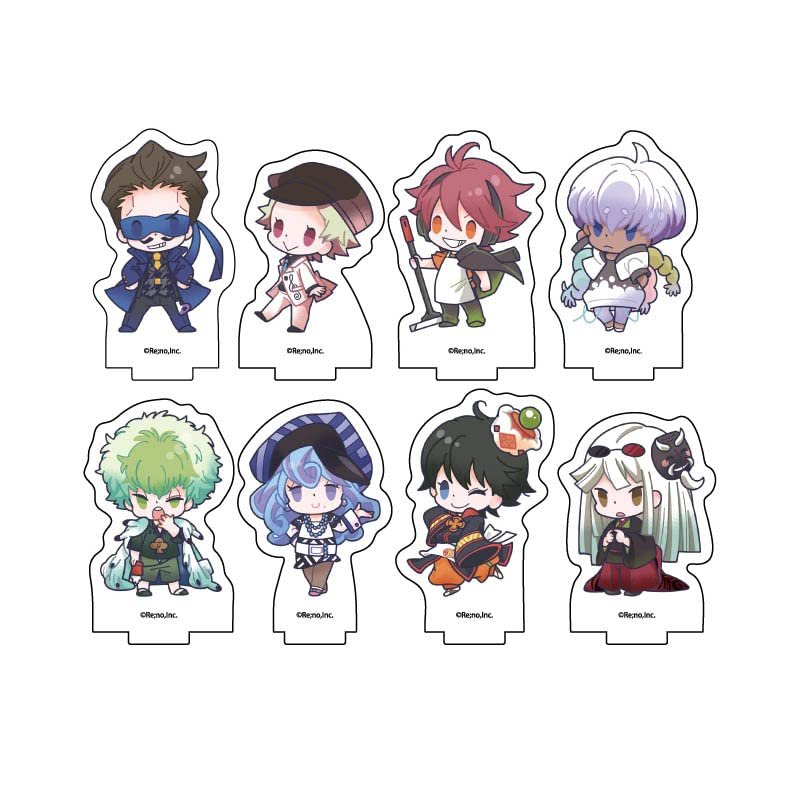 Leadic Theater The x Family 01 Acrylic Petite Stand Box of 8
