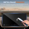 CDEFG for 2022 2023 Rivian R1T / R1S Screen Protector 15.6-Inch Touch Screen, 2022+ Accessories Radio Infotainment Display Screen Cover (15.6 Inch Tempered Glass) view 2