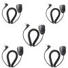 5 Pack PMMN4013 PMMN4013A Remote Speaker Mic 2 Pin Shoulder Microphone for Radio BPR40 CP200D CP200 CP200XLS CP185 CLS1410 CLS1110 PR400 BPR40 RDU4100 RDU4160D PMMN4029 PMMN4029A view 1