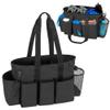 LoDrid Professional Cleaning Tote Caddy for Cleaning Supply, Black view 1